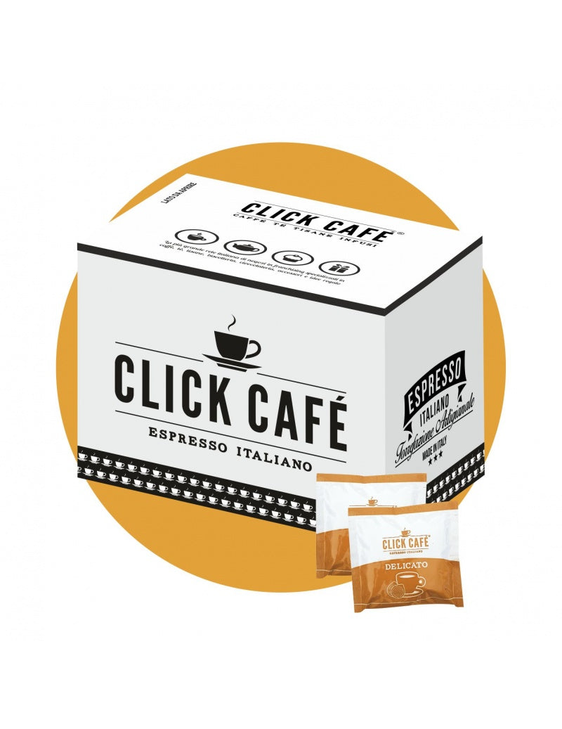 Click Café Dosettes DELICATO | Pack de 100